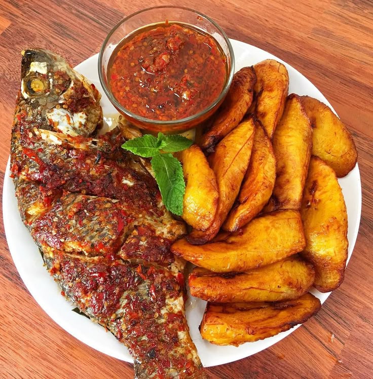 Grilled Tilapia with Ata Din Din